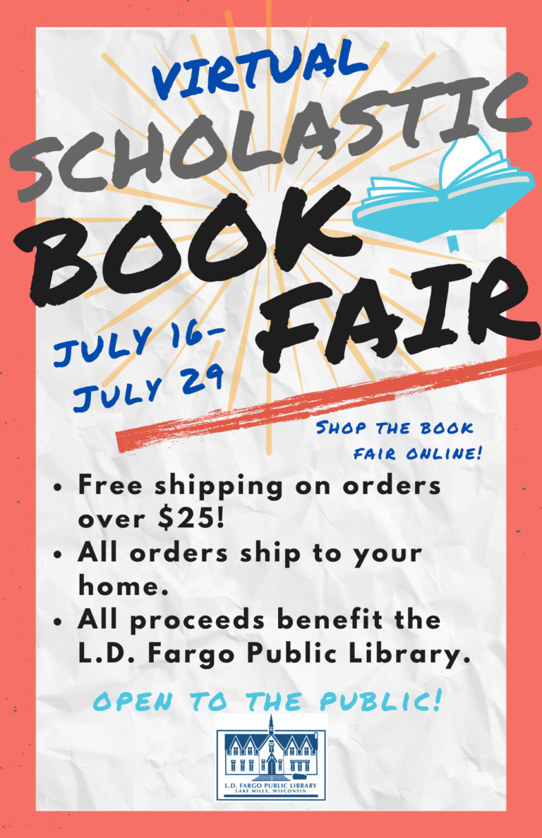 Summer Reading Program 2021 - L.D. Fargo Public Library