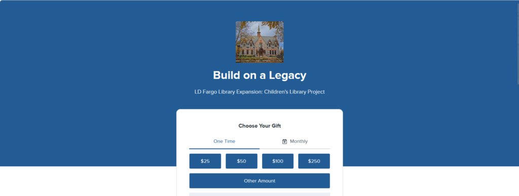 Click image to donate through Lake Mills Area Community Foundation